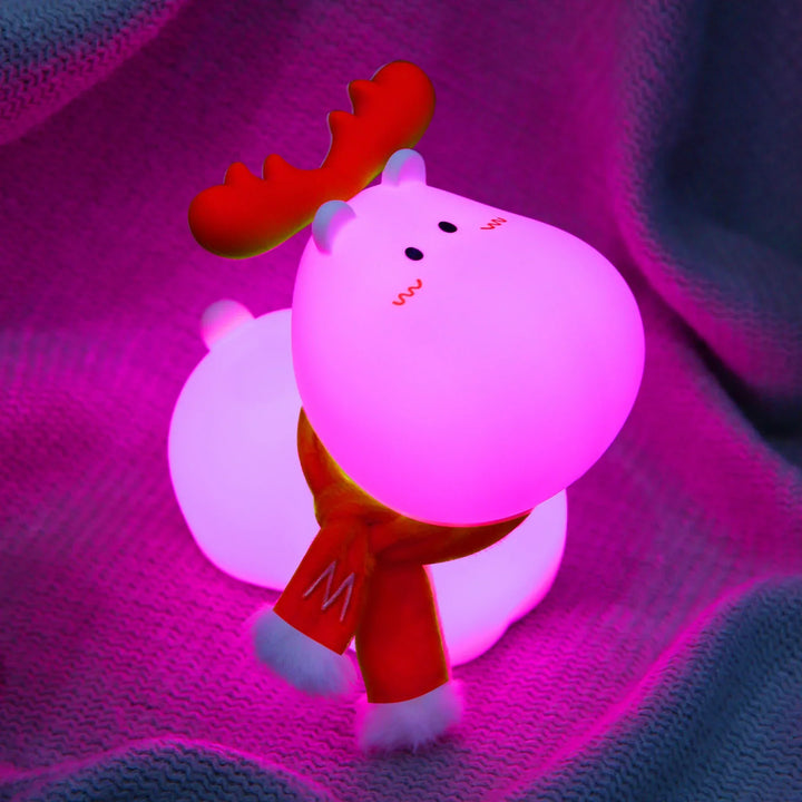 Magiczna nocna lampka LED w kształcie renifera - GlowDeer-Trend Polska