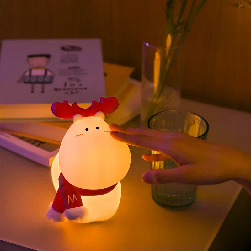 Magiczna nocna lampka LED w kształcie renifera - GlowDeer-Trend Polska