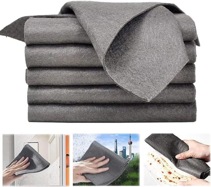Magiczna ściereczka do czyszczenia - ClearMagic-5 sztuk (30x30 cm)-Trend Polska