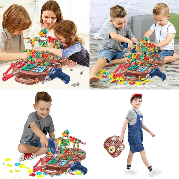 Magiczna Skrzynia Zabawek Montessori - WonderWerk-Niedźwiedź-Trend Polska