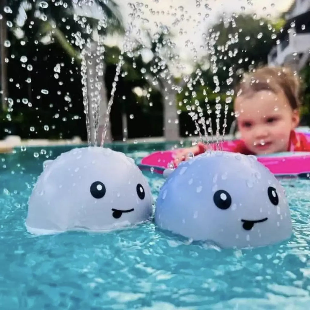 Magiczny Waleń do Kąpieli - SplashWhale-Szary-Trend Polska