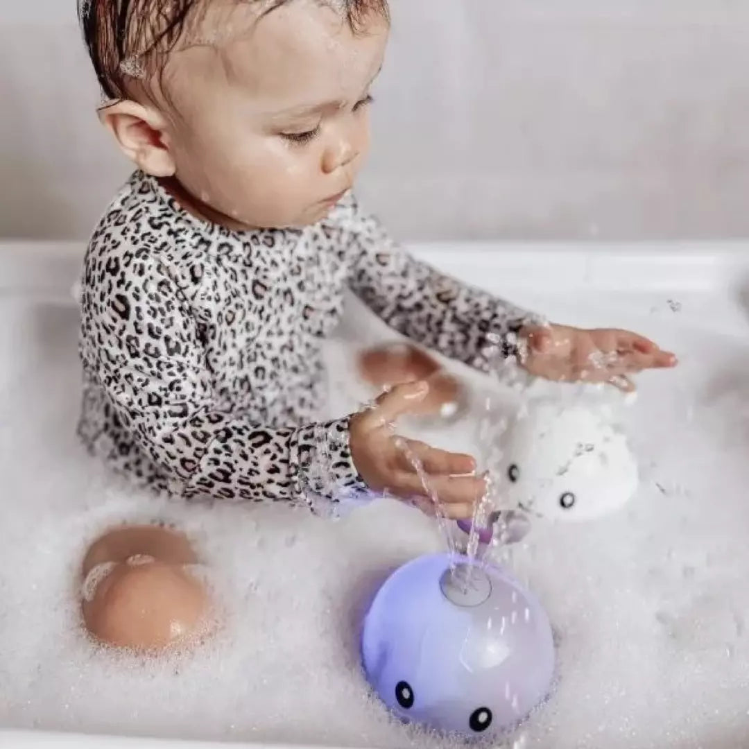 Magiczny Waleń do Kąpieli - SplashWhale-Szary-Trend Polska