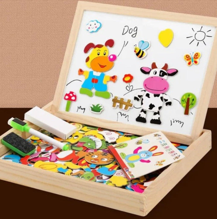 Magnetyczna Dwustronna Tablica Znaków - MiniArt Studio-Opcja A-Trend Polska