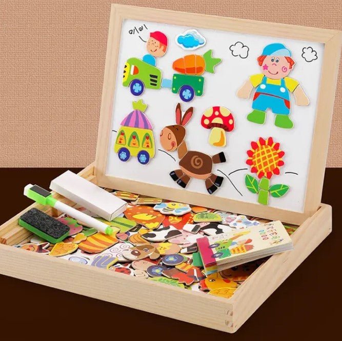 Magnetyczna Dwustronna Tablica Znaków - MiniArt Studio-Opcja C-Trend Polska
