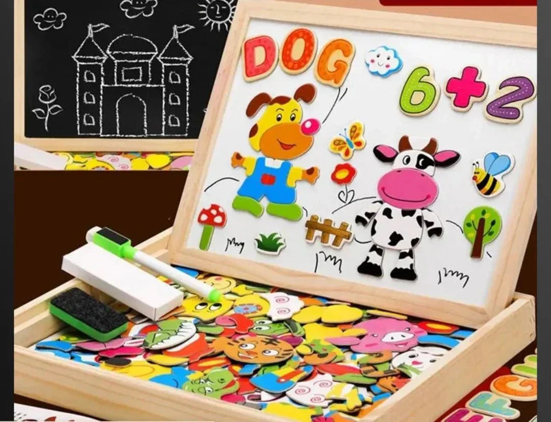 Magnetyczna Dwustronna Tablica Znaków - MiniArt Studio-Opcja A-Trend Polska