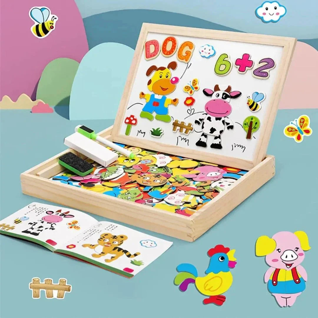 Magnetyczna Dwustronna Tablica Znaków - MiniArt Studio-Opcja A-Trend Polska