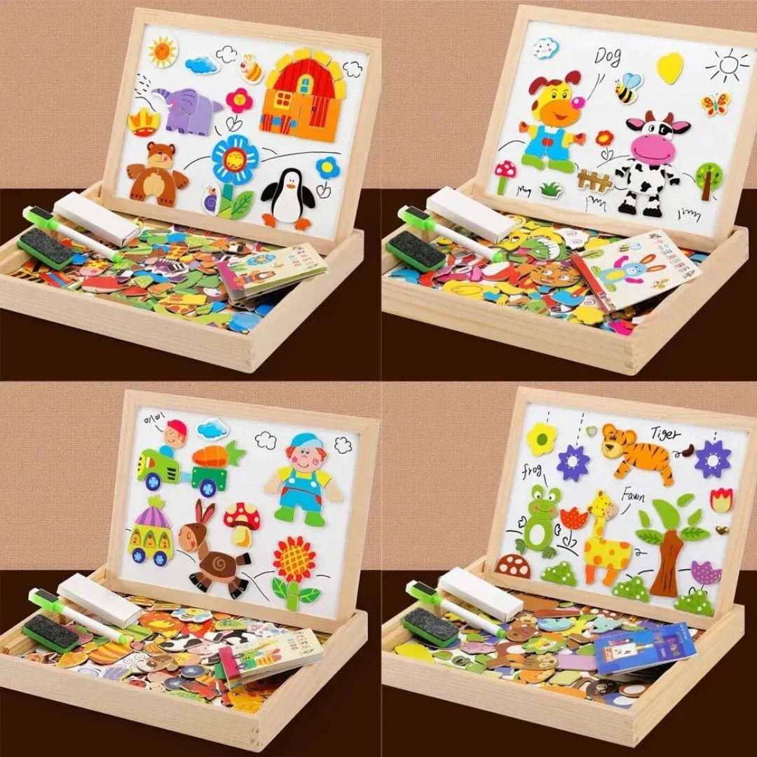 Magnetyczna Dwustronna Tablica Znaków - MiniArt Studio-Opcja A-Trend Polska