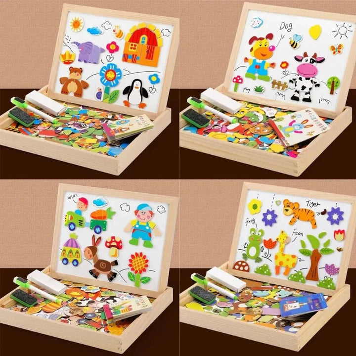Magnetyczna Dwustronna Tablica Znaków - MiniArt Studio-Opcja A-Trend Polska