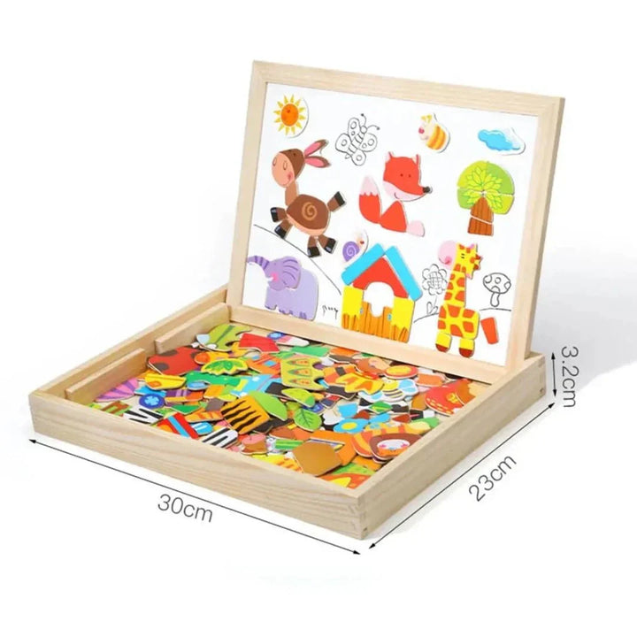 Magnetyczna Dwustronna Tablica Znaków - MiniArt Studio-Opcja A-Trend Polska