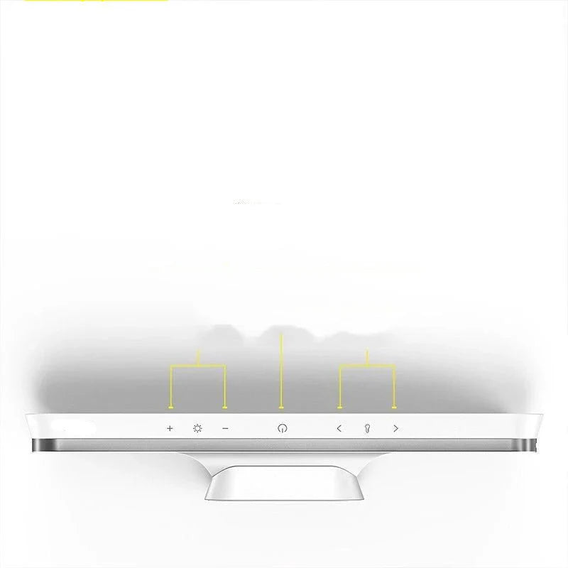 Magnetyczna lampa LED z czujnikiem dotykowym - FlexiGlow-Szary-Trend Polska