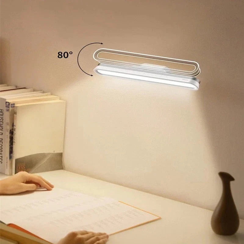 Magnetyczna lampa LED z czujnikiem dotykowym - FlexiGlow-Szary-Trend Polska