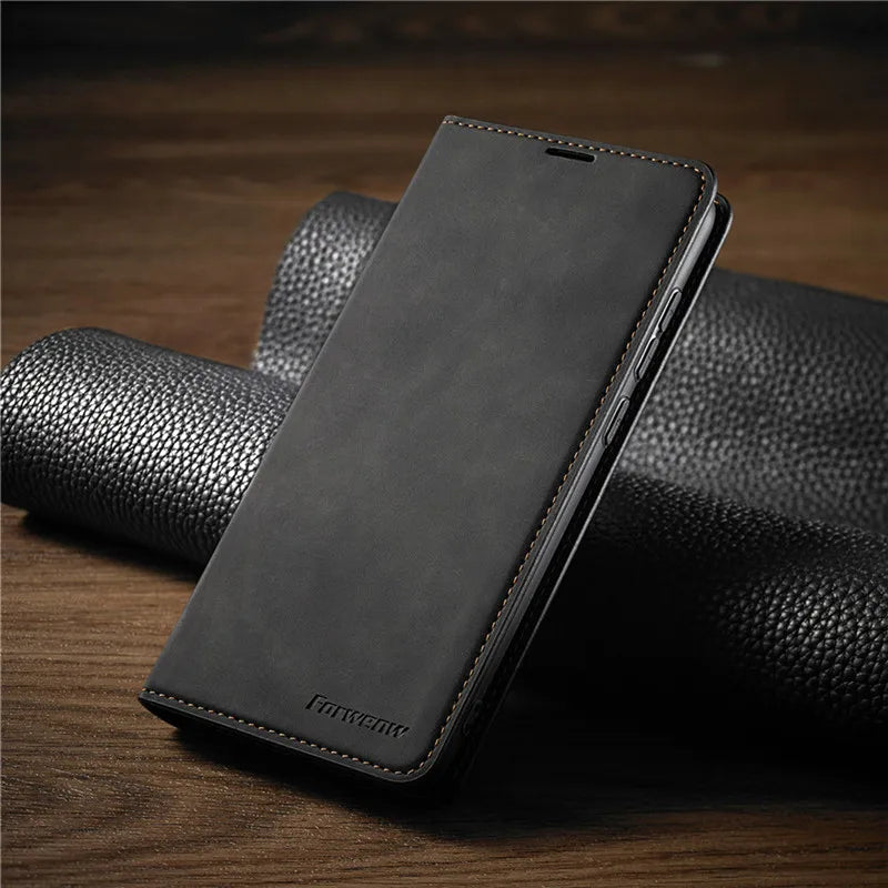 Magnetyczne etui na iPhone – GripFold-Czarny-iPhone 15 Plus-Trend Polska