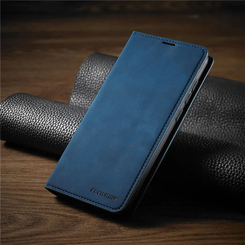 Magnetyczne etui na iPhone – GripFold-Niebieski-iPhone 15 Plus-Trend Polska