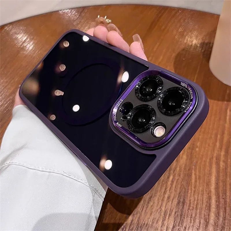 Magnetyczne etui ochronne na iPhone – iShield-Szary-iPhone 16-Trend Polska