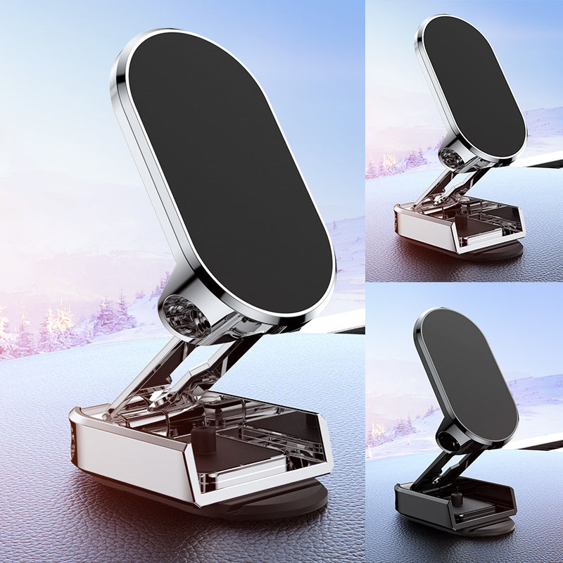 Magnetyczny uchwyt na telefon do samochodu – MagMount Fold-Czarny-Trend Polska