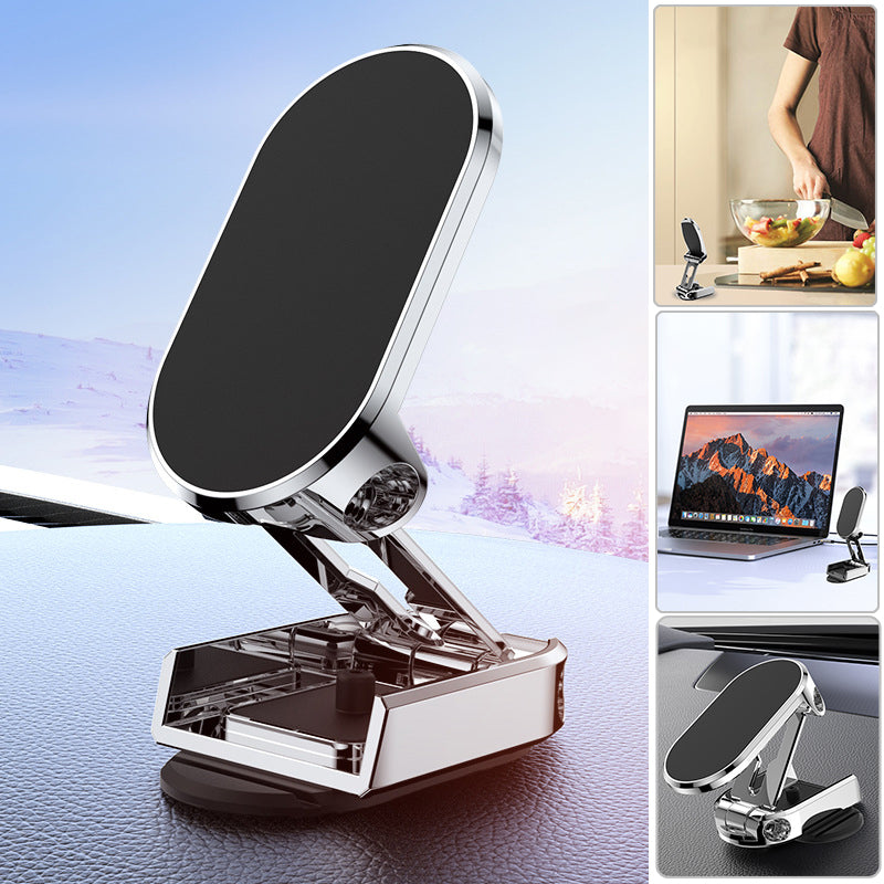 Magnetyczny uchwyt na telefon do samochodu – MagMount Fold-Czarny-Trend Polska
