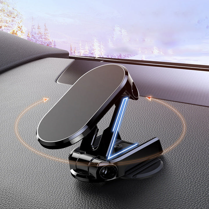 Magnetyczny uchwyt na telefon do samochodu – MagMount Fold-Czarny-Trend Polska