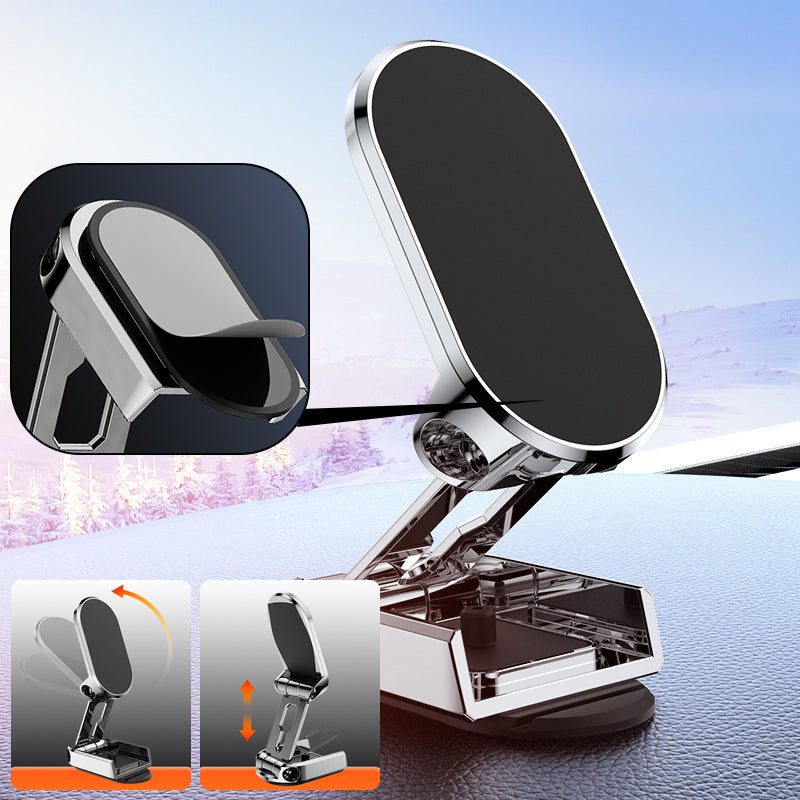Magnetyczny uchwyt na telefon do samochodu – MagMount Fold-Czarny-Trend Polska