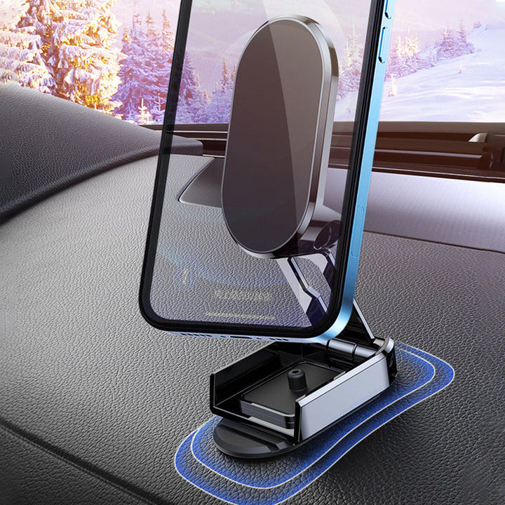 Magnetyczny uchwyt na telefon do samochodu – MagMount Fold-Czarny-Trend Polska