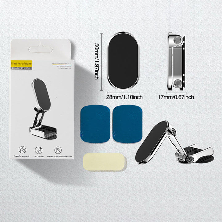 Magnetyczny uchwyt na telefon do samochodu – MagMount Fold-Czarny-Trend Polska
