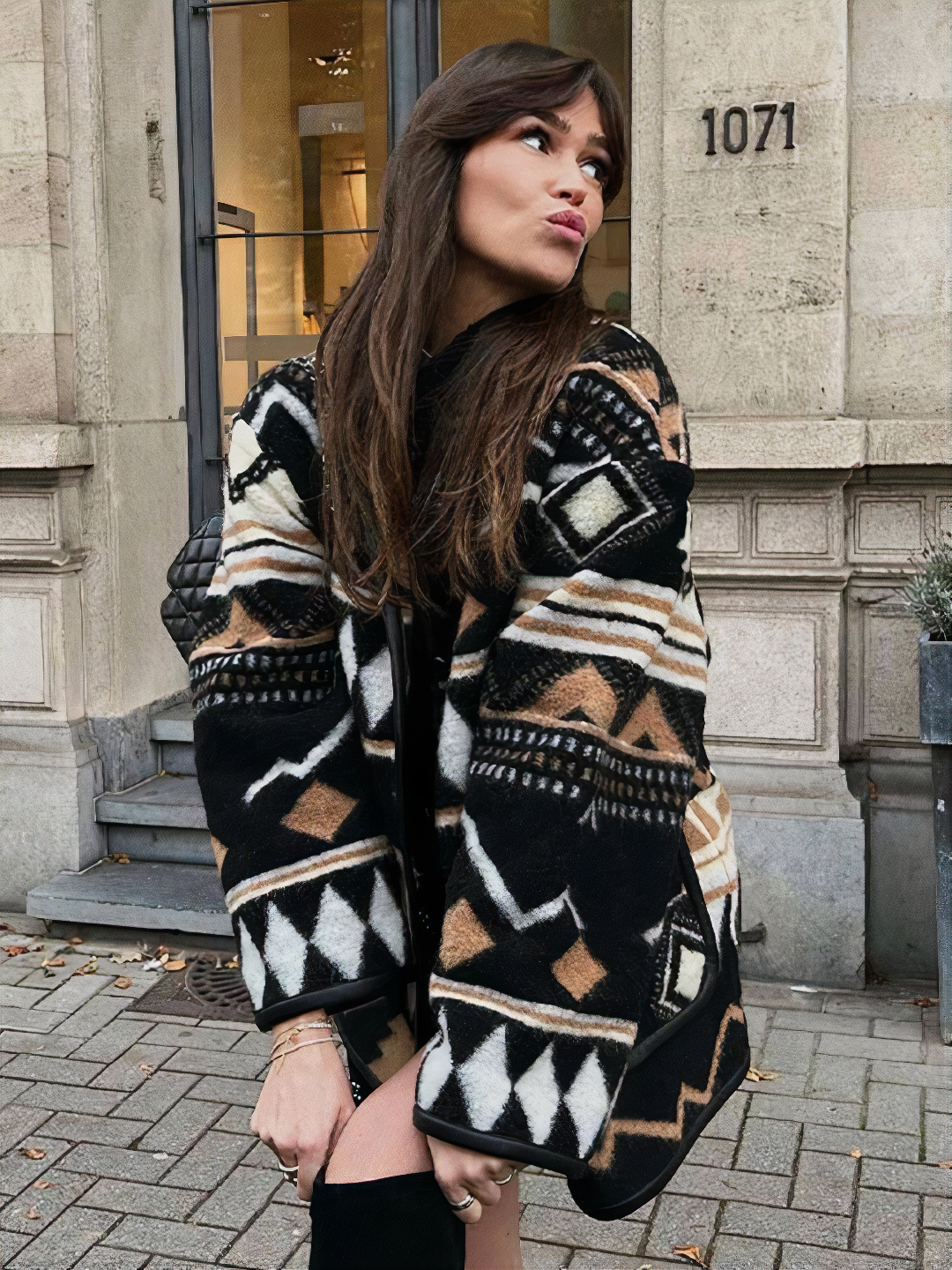 Pani Herbstjacke z nadrukiem – Amaris