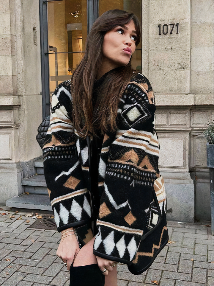 Pani Herbstjacke z nadrukiem – Amaris