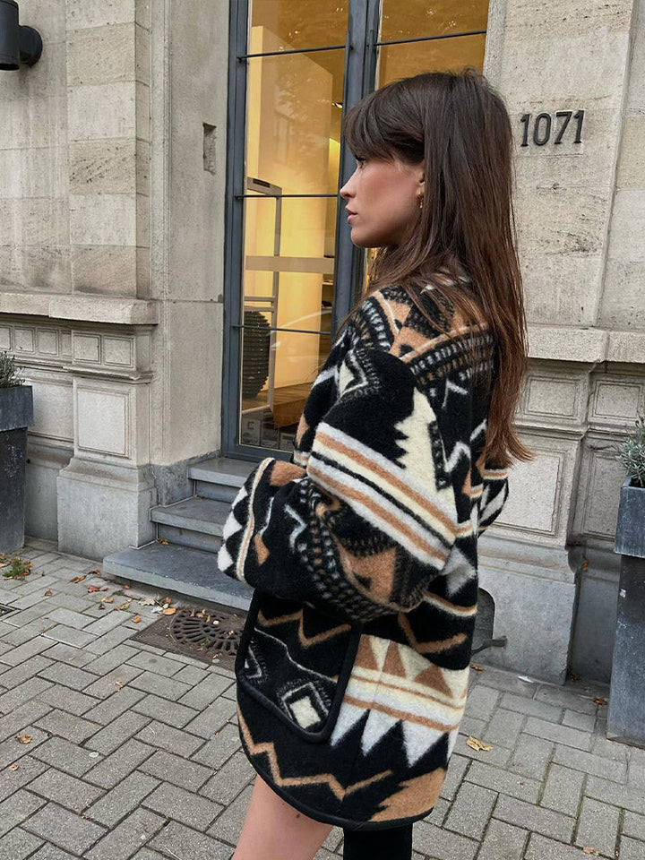 Pani Herbstjacke z nadrukiem – Amaris