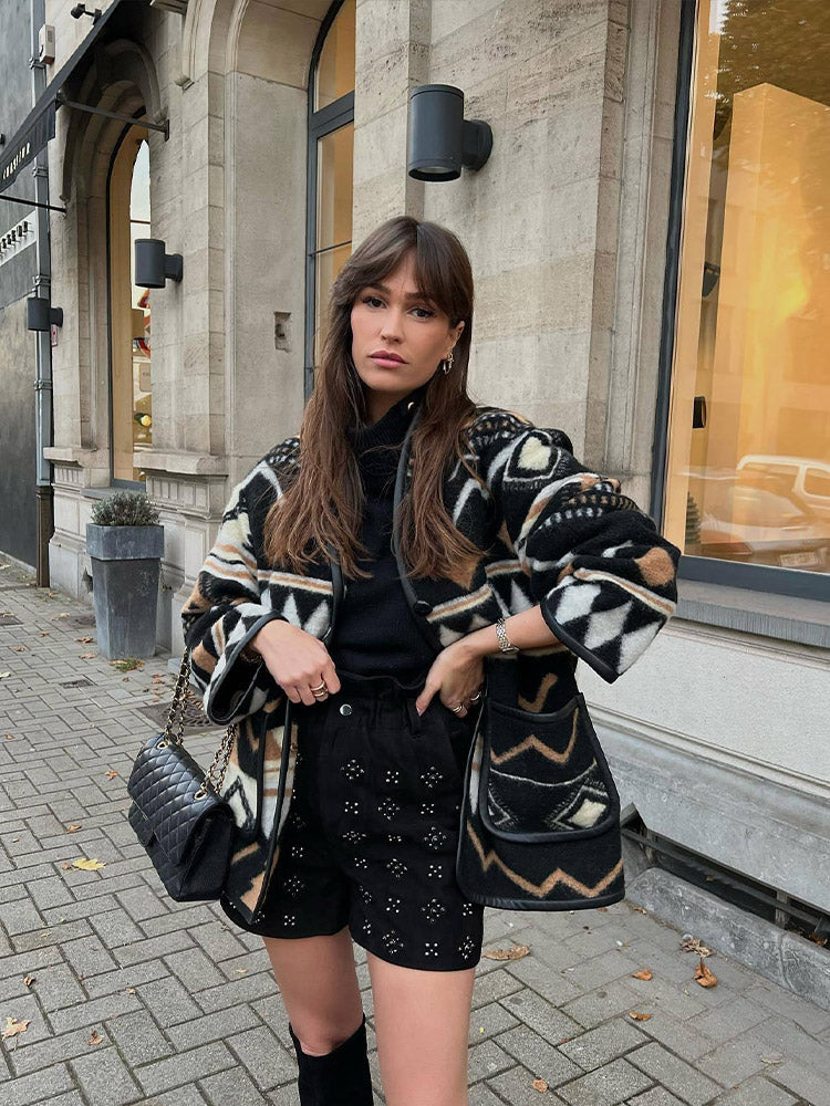 Pani Herbstjacke z nadrukiem – Amaris