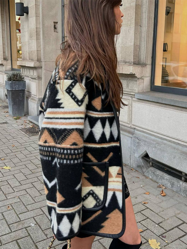 Pani Herbstjacke z nadrukiem – Amaris