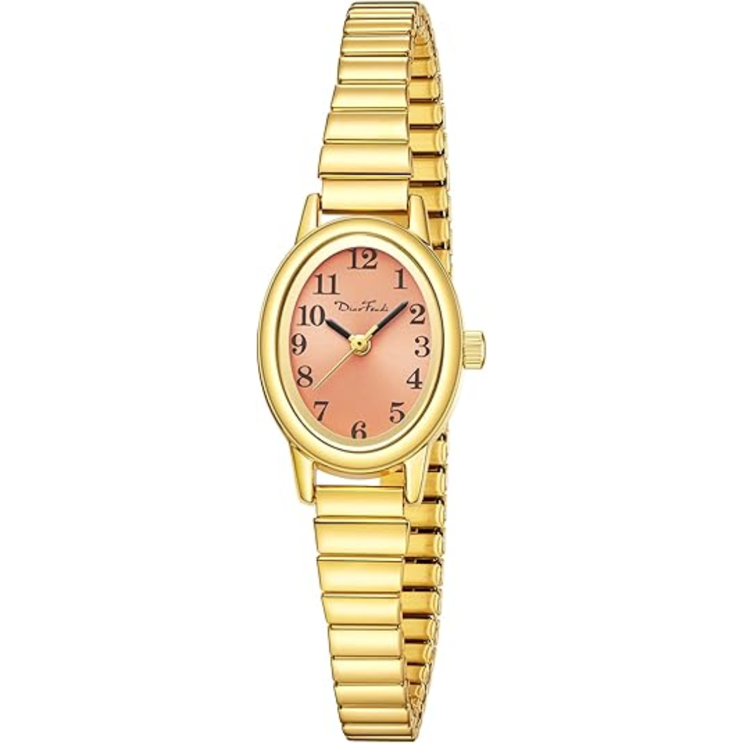 Mała damska zegarek - Romy-Goud-Roze-Trend Polska