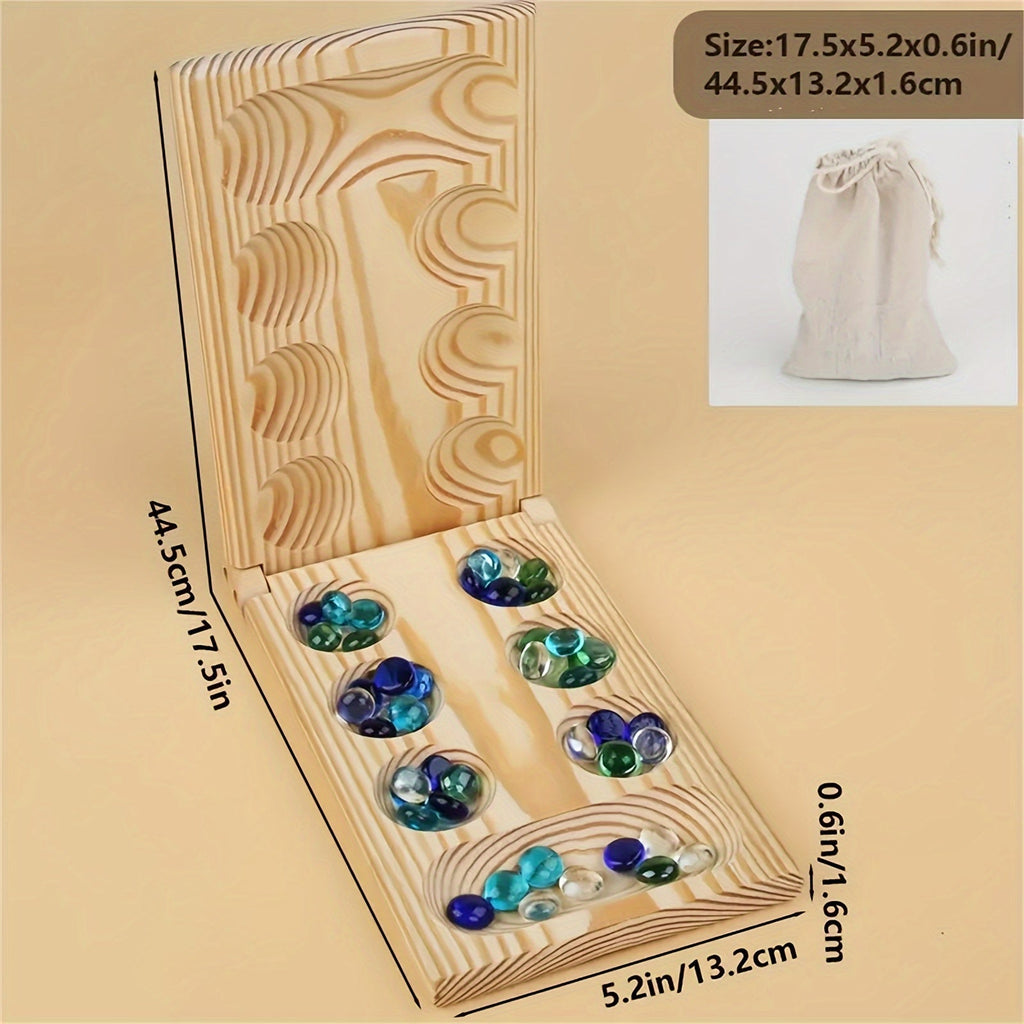 Mancala Deluxe Gra Planszowa - BrainStones-Trend Polska