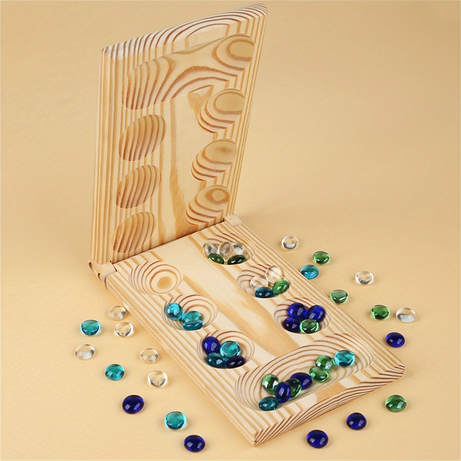 Mancala Deluxe Gra Planszowa - BrainStones-Trend Polska