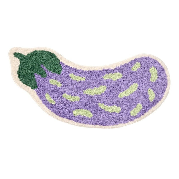 Mata antypoślizgowa z wzorem w banany lub bakłażany - ZestPad-Banan-S (40x80cm)-Trend Polska