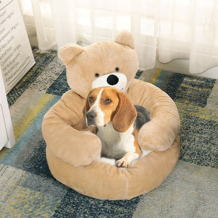 Materac dla zwierząt - PawCuddle-Mały-Khaki-Trend Polska