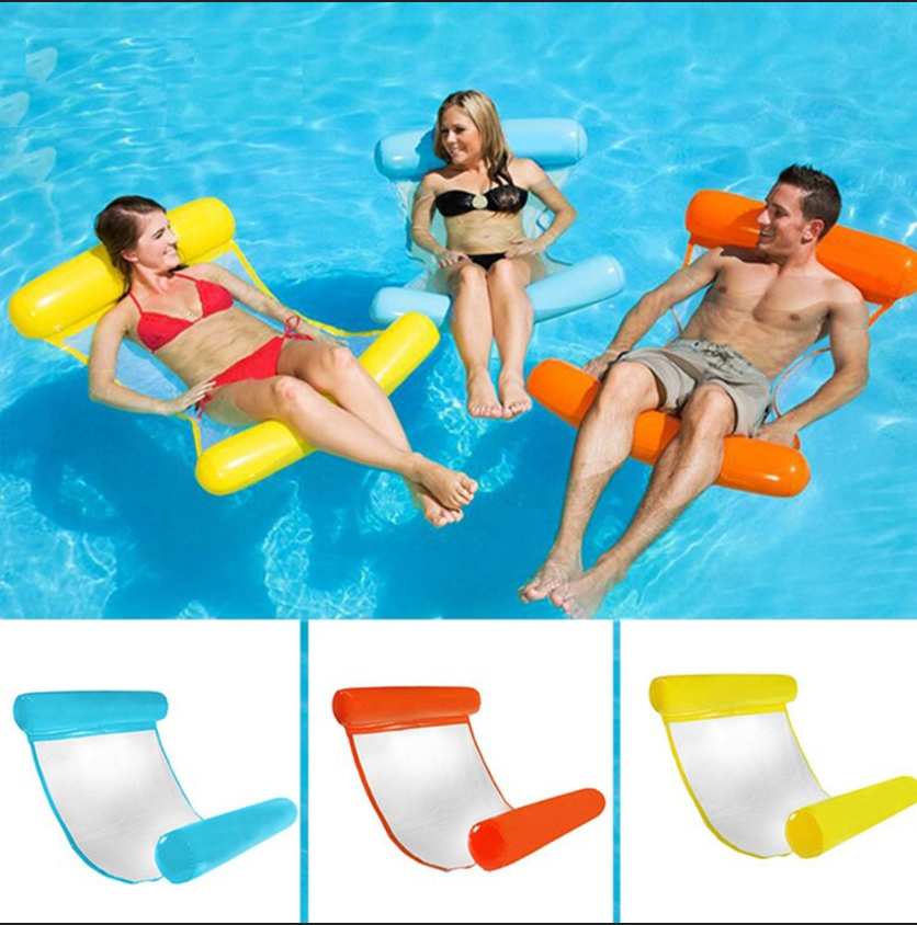 Materac Wodny do Pływania – Floatella-Pomarańczowy-Trend Polska