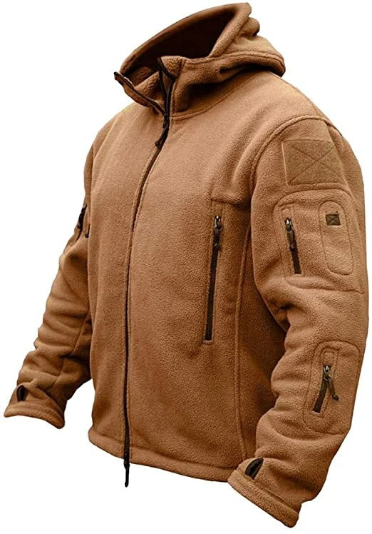 Męska Kamizelka Polarowa - ThermaVest-Khaki-XS-Trend Polska