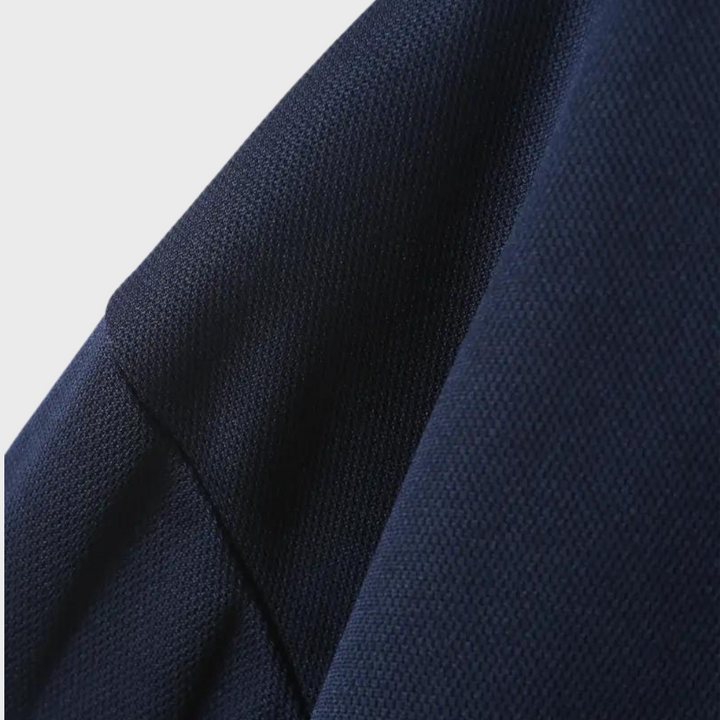 Męska koszulka polo z długim rękawem - Oliver-Czarny-S-Trend Polska