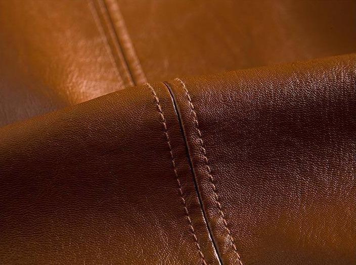 Męska skórzana marynarka – Leonardo-Czarny-S-Trend Polska