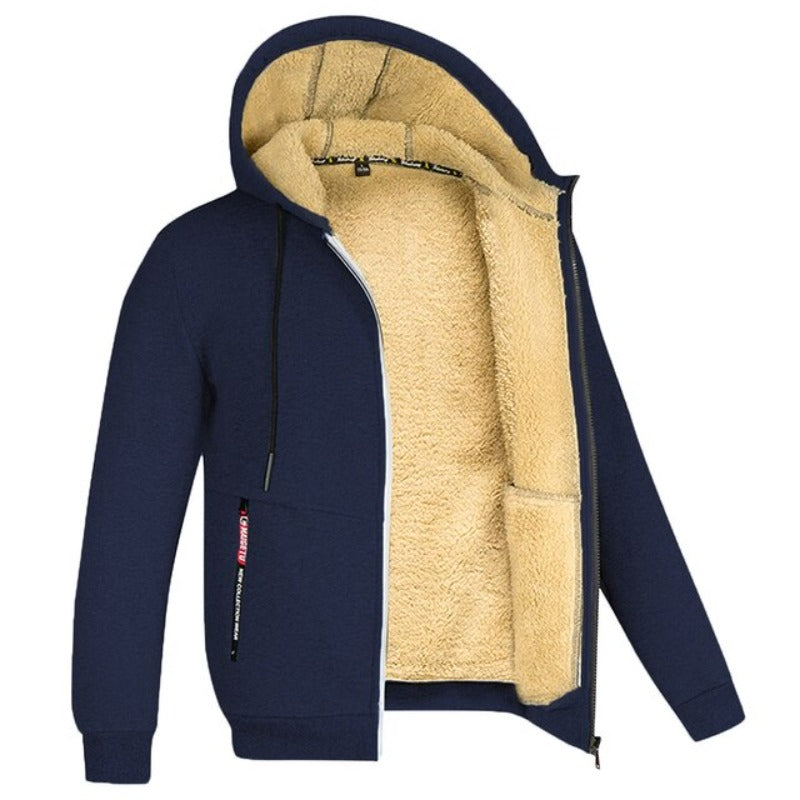 Męska zimowa kamizelka – GentWarm-Ciemnoniebieski-S-Trend Polska