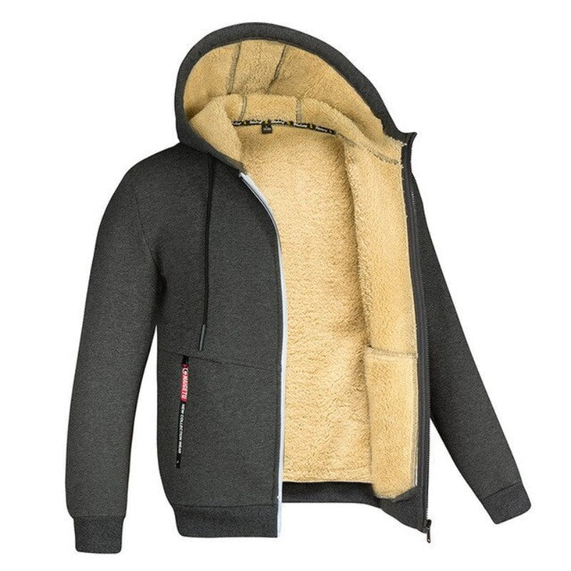 Męska zimowa kamizelka – GentWarm-Ciemnoszary-S-Trend Polska