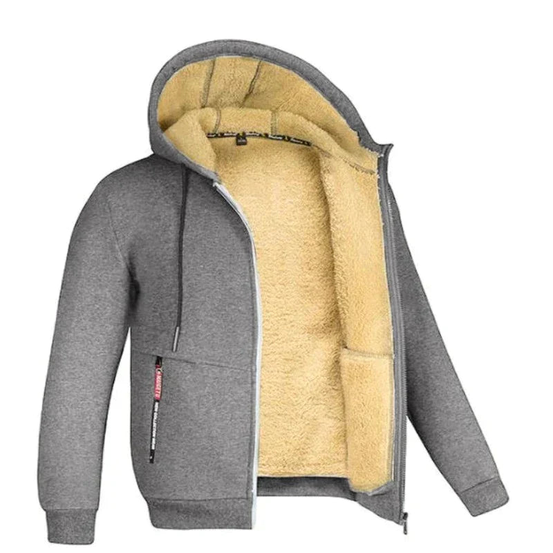 Męska zimowa kamizelka – GentWarm-Szary-S-Trend Polska