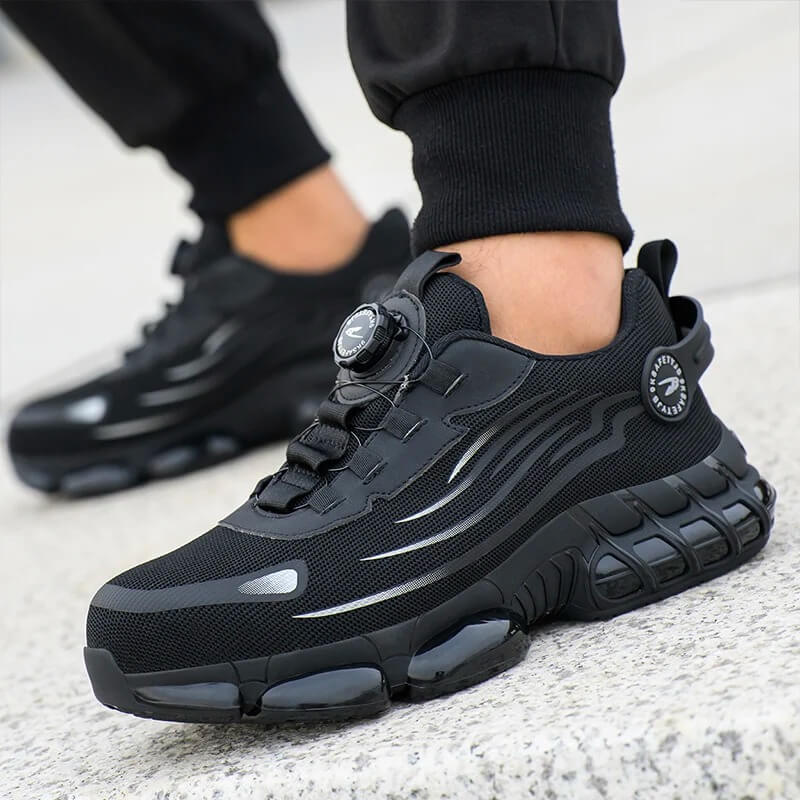 Męskie ortopedyczne buty ochronne - Orion-Czarny-36-Trend Polska