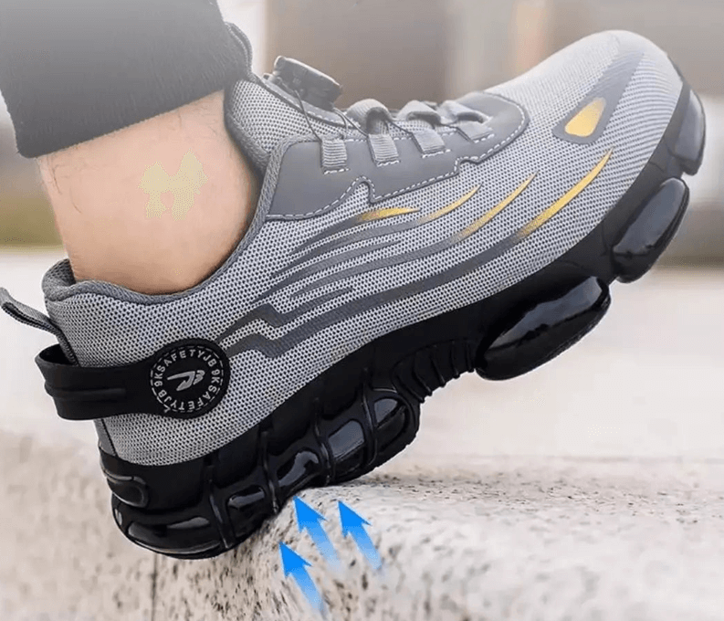 Męskie ortopedyczne buty ochronne - Orion-Czarny-36-Trend Polska