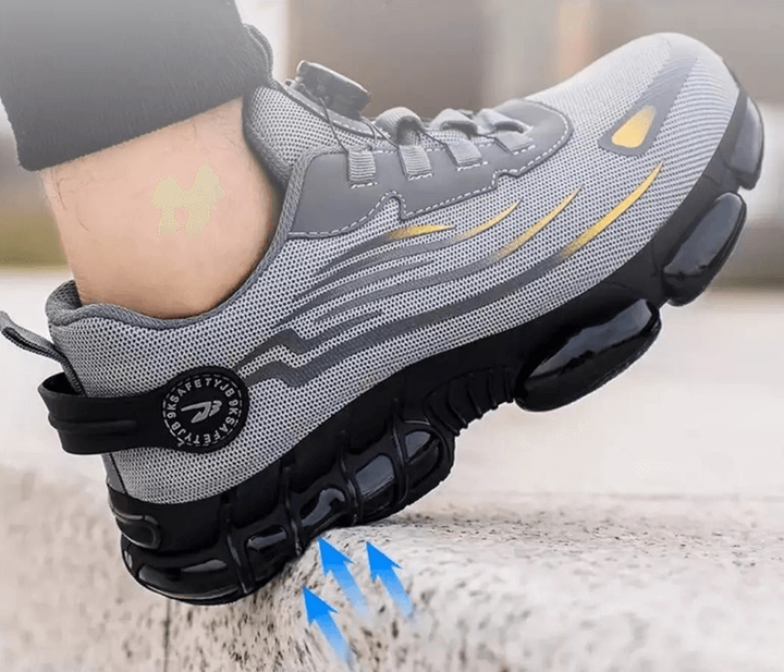 Męskie ortopedyczne buty ochronne - Orion-Czarny-36-Trend Polska
