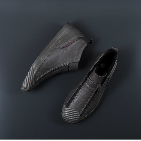 Męskie Sneakersy z Zamkiem i Komfortem – Noah-Czarny-39-Trend Polska