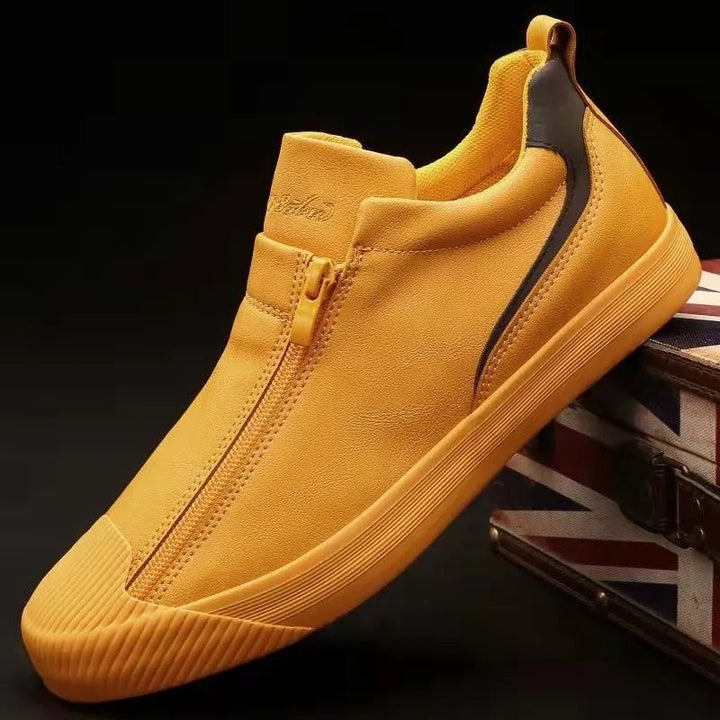Męskie Sneakersy z Zamkiem i Komfortem – Noah-Żółty-39-Trend Polska