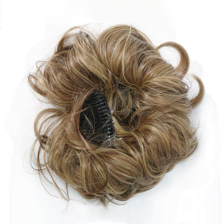 Messy Clip-in Bun z boczną klamrą – Elina-Czarny-Trend Polska