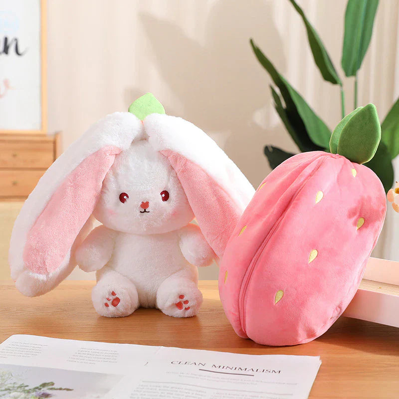 Miękka maskotka króliczka - SnuffelBun-Marchewka Króliczek-18 cm-Trend Polska