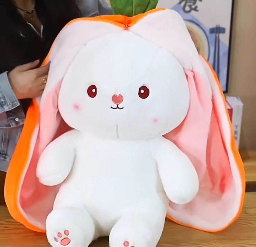 Miękka maskotka króliczka - SnuffelBun-Marchewka Króliczek-18 cm-Trend Polska