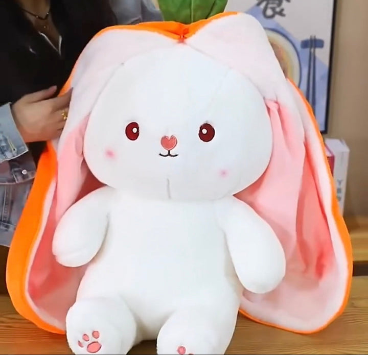 Miękka maskotka króliczka - SnuffelBun-Marchewka Króliczek-18 cm-Trend Polska